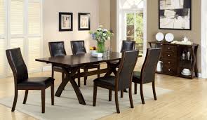 Dining Table With 6 Chairs 7 Pc Set Toronto Collection Contemporary Dining Table Modern Oak Dining Tables Oak Dining Table