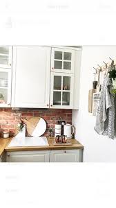 Find Me On Www Instagram Com Oliviagrace Home Rose Gold Copper Tap Kitchen Brick Tiles Plants Greenery Ro Kuche Weiss Holz Metod Kuche Weisse Kuche