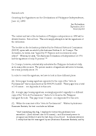 On the 12th june 1898, aguinaldo led the declaration of philippine independence from spanish colonial rule. Pdf Counting The Signatures On The Declaration Of Philippine Independence June 12 1898 Jim Richardson Academia Edu