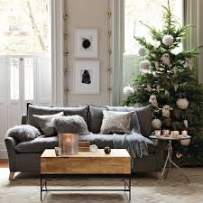 Grey Couch Christmas Decorating Ideas Christmas Interior Design Christmas Interior Decor Christmas Interiors