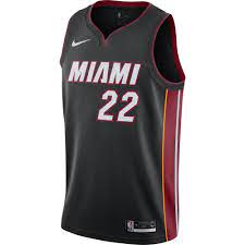 The miami heat revealed their vice versa jerseys on wednesday, writing the look is fit for the future. the vice city edition jerseys are blue and pink ombre and black accents. Nike Nba Miami Heat Jimmy Butler Swingman Jersey Icon Edition Mannschaften Aus Usa Sports Gb
