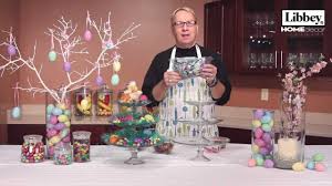 These easter home decor ideas incorporate bunnies, eggs, flowers and even grass. Easter Home Decor Ideas Libbey Glass Youtube