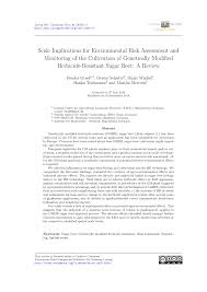 Chemistry is a very fascinating subject. Pdf Scale Implications For Environmental Risk Assessment And Monitoring Of The Cultivation Of Genetically Modified Herbicide Resistant Sugar Beet A Review