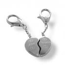 Ides Cadeaux : Porte-clefs Coeur Personnalis - babysurprise