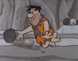 Fred Flintstone Bowling