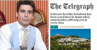 Buceite Com Noticias De Jimena De La Frontera San Pablo De Buceite San Martin Del Tesorillo Articulo En The Telegraph De Un Periodista Ingles Confinado En Jimena De La Frontera