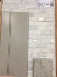 Tile Shop Carrara Cardine Hampton Marble Mosaic Backsplash Caesarstone Bianco Drift Qu Contemporary Kitchen Backsplash New Kitchen Designs Caesarstone Kitchen