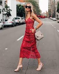 Shopbop Sale Red Self Portrait Dress Lace Self Portrait Dress Cocktail Dress Wedding Guest Dress In 2020 Fashion Jackson Red Lace Dress Fashion