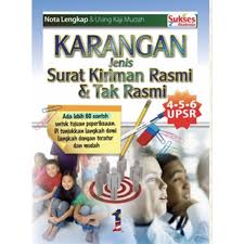 Surat kiriman terbahagi kepada 2 iaitu surat kiriman rasmi dan tidak rasmi. Siri Nota Lengkap Ulangkaji Mudah Upsr Karangan Jenis Surat Kiriman Rasmi Tidak Rasmi Shopee Malaysia