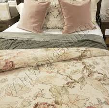 For the bedroom, pottery barn has single pieces as well as whole bedroom get your blankets and cushions on the same site as your candle holders and picture frames when you shop at the potterybarn.com website. Pottery Barn Grace Duvet Cover Queen Floral Linen Texture New No Shams Ebay Bed Sets For Sale Queen Duvet Covers Duvet Covers Rustic