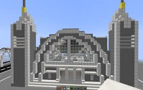 Minecraft build team shaliquinn s schematics. Industrial Train Station Creation 7551