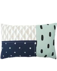 oblong patchwork pillow 2 枕