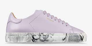 axel arigato handcrafted designer sneakers for men and women clean 90 sneaker lilac leather with marble sole axela marble sneakers shoes designer sneakers