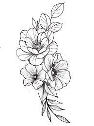Pin By Tattoo Artist Ariana Pavlenko On Tattoo Ideas Flower Tattoo Drawings Floral Tattoo Design Floral Drawing