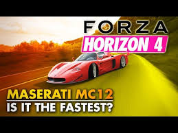 Once you have 3 accolades, you can unlock the goliath . The Fastest Cars In Forza Horizon 4 1 Maserati Mc12 Fe