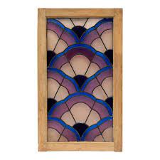 1930s Italian Art Deco Stained Glass Window In 2021 Diy Stained Glass Window Art Stained Stained Glass Diy