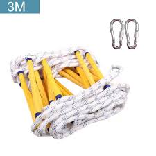Emergency window with escape ladder. Emergency Fire Escape Ladder 3m Reusable Flame Resistant Safety Rope Ladder With Hooks For Children And Adults Escape From Window And Balcony Safety Security Fire Safety One Acleaning Com
