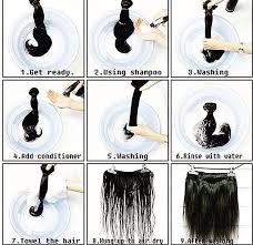 Washing Weave Hair Extension Care Hair Boutique Wet And Wavy Hair
