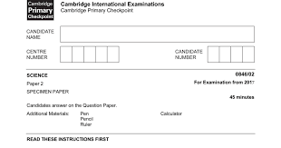 You can make a lined paper layout with or without margins. Primary Checkpoint Science Specimen Paper 2 2017 Pdf Past Papers Question Paper Cambridge Primary