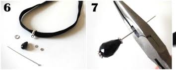 How to weave a choker from a fishing line at home. Diy How To Make A Choker Necklace