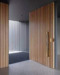 via thehardt red hill residence by sjb located in red hill australia the home is composed of two int modern wood doors wooden front doors wood doors interior