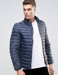 Pull Bear Quilted Jacket In Navy Navy Mens Spring Jackets Quilted Jacket Men Quilted Jacket