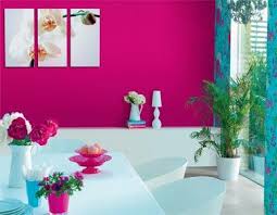 Gray and blue color scheme are becoming popular over the years because. Summer Decor Ideas Decoration Ideas Summer Decor Pink Accent Walls Pink Painted Walls