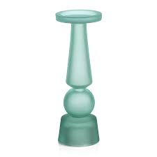 4.4 out of 5 stars. Matte Frosted Glass Pillar Candle Holder In Various Sizes Burke Decor