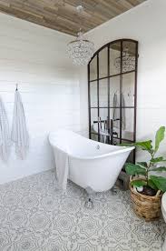 Use as a floor tile in the kitchen, hallway or bathroom. 25 Gorgeous Bathrooms With Patterned Tile A House Full Of Sunshine