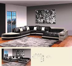Brown leather ottoman coffee table. Luxury Modern Dark Brown Leather Sectional Sofa My Aashis