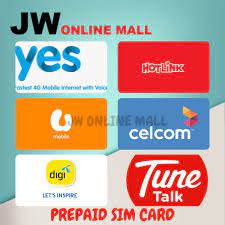If you're switching to travel data from another company, you will need a brand new sim card, which you can order here: Unlimited Internet Data Hotspot Data Call Tune Talk Hotlink Umobile Digi Celcom Yes Prepaid Sim Card Shopee Malaysia