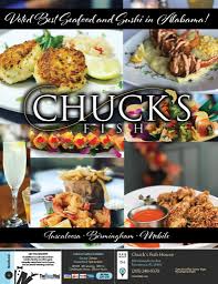 Learn vocabulary, terms and more with flashcards, games and other study tools. Chuck S Fish House Tuscaloosa The Menu Mag