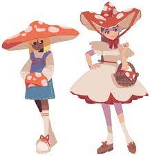 Mushroom Girl Doodles Thanks For 2k Illustration Kylebrush Originalwork Fashionillustration Ill Cute Art Character Art Character Design Inspiration