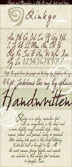 Qinkgo Sharp Masculine Handwritten Script Old Script Font Tattoo Fonts Cursive Lettering