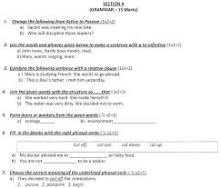 Schools net kenya provides these revision papers on a termly basis. Cbse Class 7 English Question Paper Set K