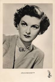 European Film Star Postcards: Joan Bennett