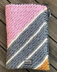 For knitters, knitting a dishcloth is similar to a chef cooking a perfect egg. How To Knit A Diagonal Rectangle Make A Blanket In 5 Days Smiling Colors