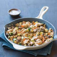 Chicken With Barley And Mushrooms Recipe Sunset Magazine