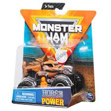 | gamingwithjengamingwithjen thanks for watching! Monster Jam Official Horse Power Monster Truck Die Cast Vehicle Crazy Creatures Series 1 64 Scale Walmart Com Walmart Com