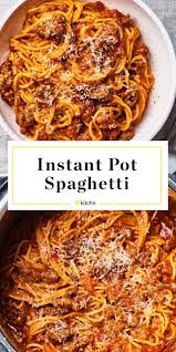 How To Make The Best Instant Pot Spaghetti Recipe Instant Pot Recipes Easy Instant Pot Recipes Instant Pot Dinner Recipes