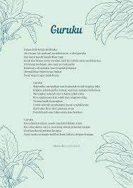 Kumpulan puisi untuk guru menyentuh hati terbaru 2019 guru sangat banyak makna dan . 10 Puisi Guru Pahlawan Tanpa Tanda Jasa Paling Mengharukan Combinesia