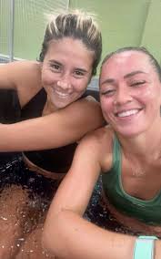 Kyra Cooney-Cross is having a solid game. Cool, calm and collected when  under pressure