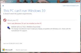 Then you can download and update drivers driversdownloader.com have all drivers for windows 10, 8.1, 7, vista and xp. Graphics Card Incompatability Issue Microsoft Community