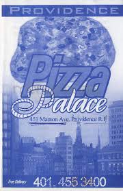 Menu Of Providence Pizza Palace In Providence Ri 02909