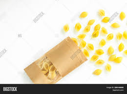 Pouch Bag Pasta Image Photo Free Trial Bigstock
