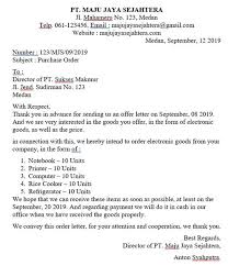 Mengetahui tata cara pencatatan formulir pesanan pelanggan. 23 Contoh Surat Pesanan Dalam Bahasa Inggris Terbaru 2021 Myjourney