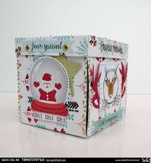 Boite A Explosion Tuto Pour Sokai Le Scrap De Triniti Boite A Explosion Carte Scrapbooking Scrapbooking Boite