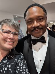 Tonight I'm celebrating one of my closest friends, Fred Cooper, as he  receives an award for his many years of excellent service at the  Philadelphia Department of Prisons. This man is nothing