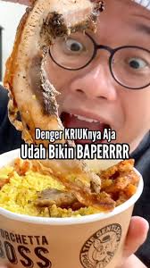 BAPERAN GARA2 INI, Makan di rumah ga pake takut ga enak soalnya udah bisa  order Porchetta viral Surabaya yang udah ada di Jakarta., Menu rekomendasi  aku nih,