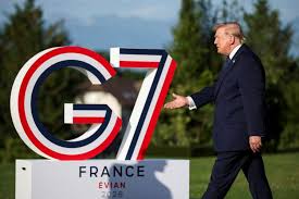 Trump hails Iran deal as G7 summit begins in Europe